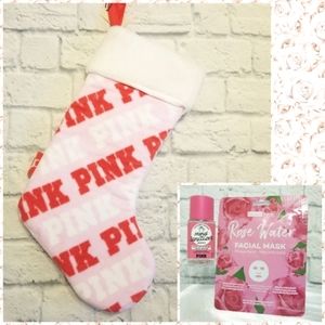 PINK Victoria's Secret Stocking Logo Limited and Bonus Stuffers